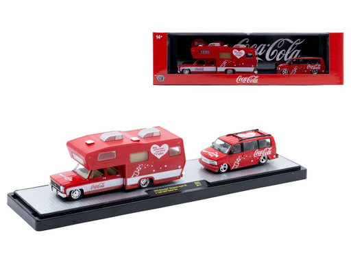 1975 Chevrolet Cheyenne Super 30 & 1995 GMC Safari Van - M2 1/64 - 56000-S05 B Psssion Diecast