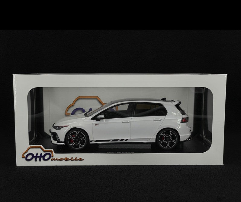 Volkswagen Golf 8 GTI Clubsport 2024 Pure White - OTTO - 1/18 - OT1221 Passion Diecast 