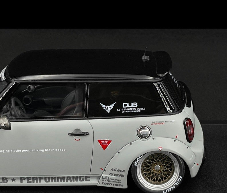 Mini Cooper R56 LB-Works LB Nation 2015 Matte Grey - OTTO - 1/18 - OT1212 Passion Diecast 