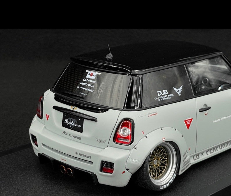 Mini Cooper R56 LB-Works LB Nation 2015 Matte Grey - OTTO - 1/18 - OT1212 Passion Diecast 