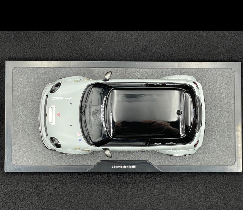 Mini Cooper R56 LB-Works LB Nation 2015 Matte Grey - OTTO - 1/18 - OT1212 Passion Diecast 