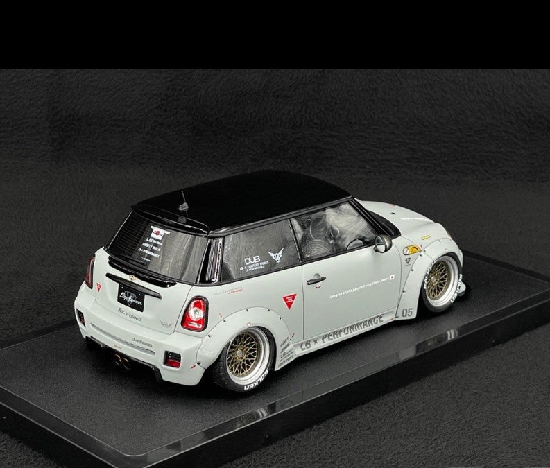Mini Cooper R56 LB-Works LB Nation 2015 Matte Grey - OTTO - 1/18 - OT1212 Passion Diecast 