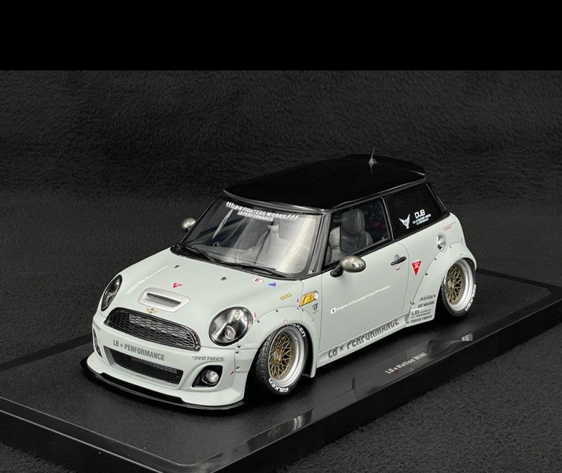 Mini Cooper R56 LB-Works LB Nation 2015 Matte Grey - OTTO - 1/18 - OT1212 Passion Diecast 