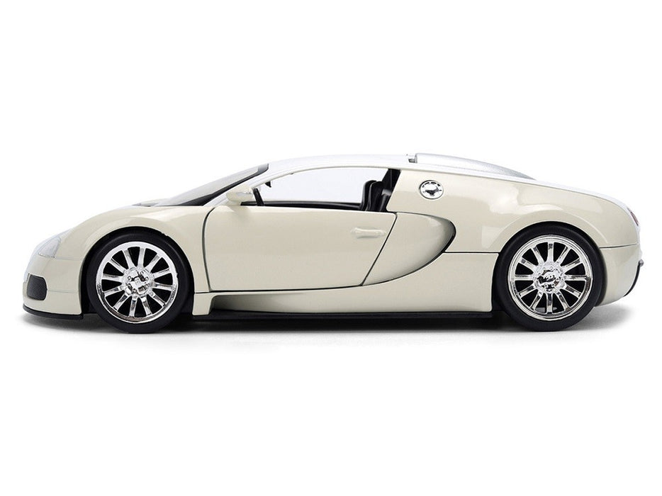 2011 Bugatti Veyron - Tan/White - Fast & Furious 25 Years - Jada 1/24 - 36476