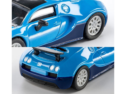 2005 Bugatti Veyron 16.4 Super Sport Blue - Collection Series - Majorette 1:64 - 8505001024 -  Passion Diecast 