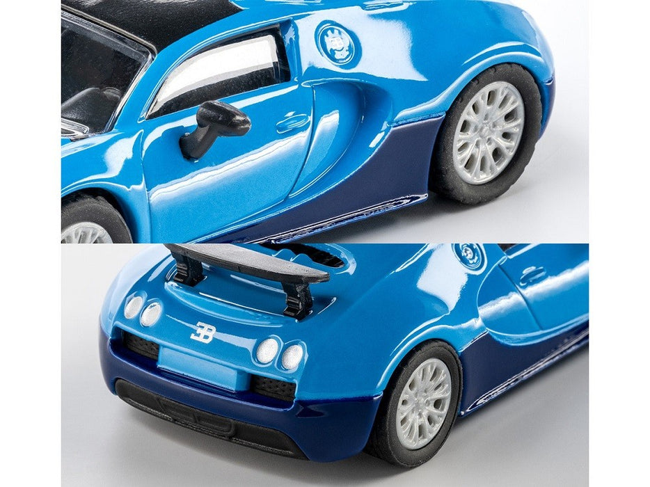 2005 Bugatti Veyron 16.4 Super Sport Blue - Collection Series - Majorette 1:64 - 8505001024 -  Passion Diecast 