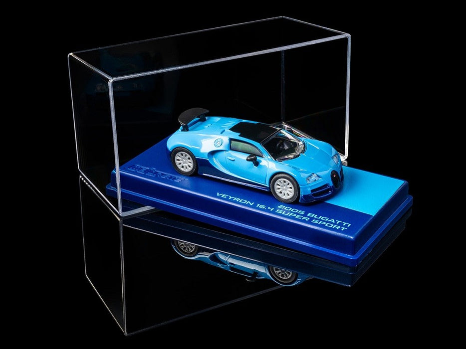 2005 Bugatti Veyron 16.4 Super Sport Blue - Collection Series - Majorette 1:64 - 8505001024 -  Passion Diecast 