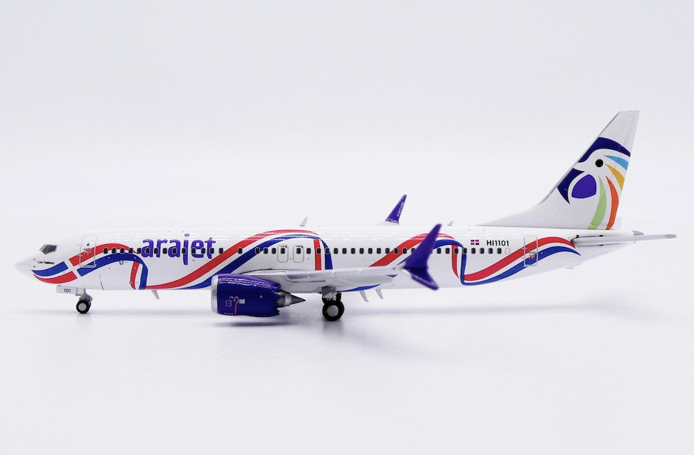 Arajet Boeing 737 MAX8 "Dominican Republic Flag" / HI1101 / JC Wings 1:400 - XX40261