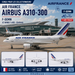 Air France Airbus A310-300 / F-GEMN /  JC Wings / 1:400 / XX40446