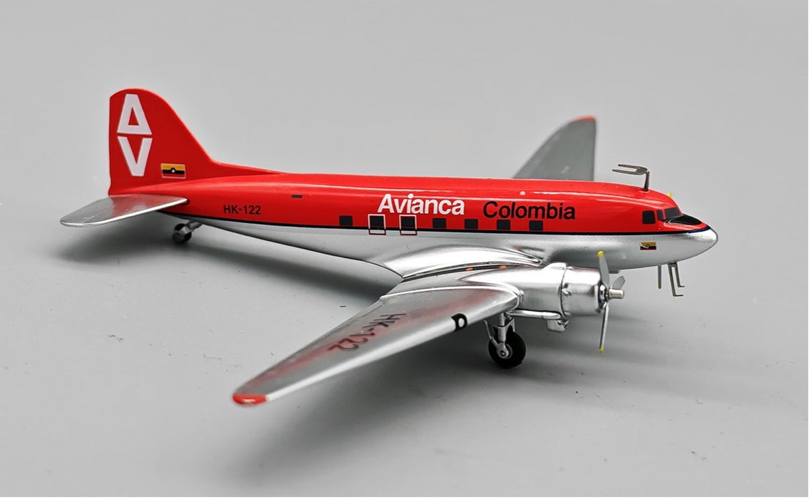 Avianca Douglas DC-3  / HK-122 / JP60 Models / 1:200 / JP60-AV-DC-HK122
