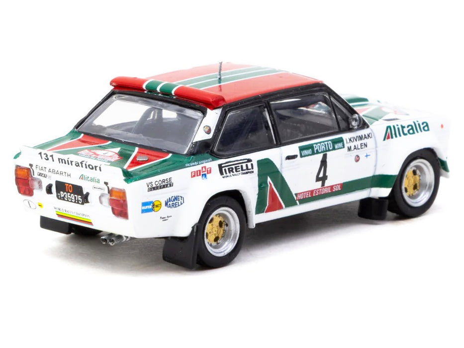 FIAT 131 ABARTH Rally Rallye de Portugal- Vinho do Porto 1978 Winner - Tarmac Works - 1/64 - T64-094-78RP04 Passion Diecast