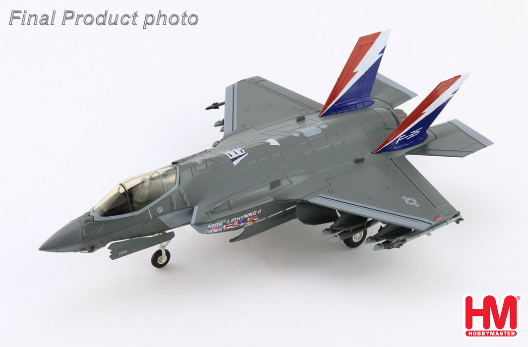 (Preorder) (Free shipping) Lockheed F-35A Lightning II / USAF 115th FW, 176th FS, 1000th F-35, + B61 / HM 1:72 HA4448