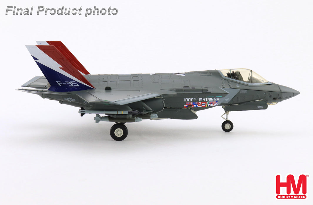 (Preorder) (Free shipping) Lockheed F-35A Lightning II / USAF 115th FW, 176th FS, 1000th F-35, + B61 / HM 1:72 HA4448