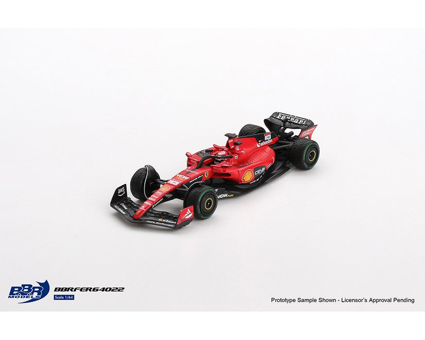 Ferrari F1 SF23 No.16 C. Leclerc 2023 Monaco GP - BBR Models - 1:64 - BBRFER64022