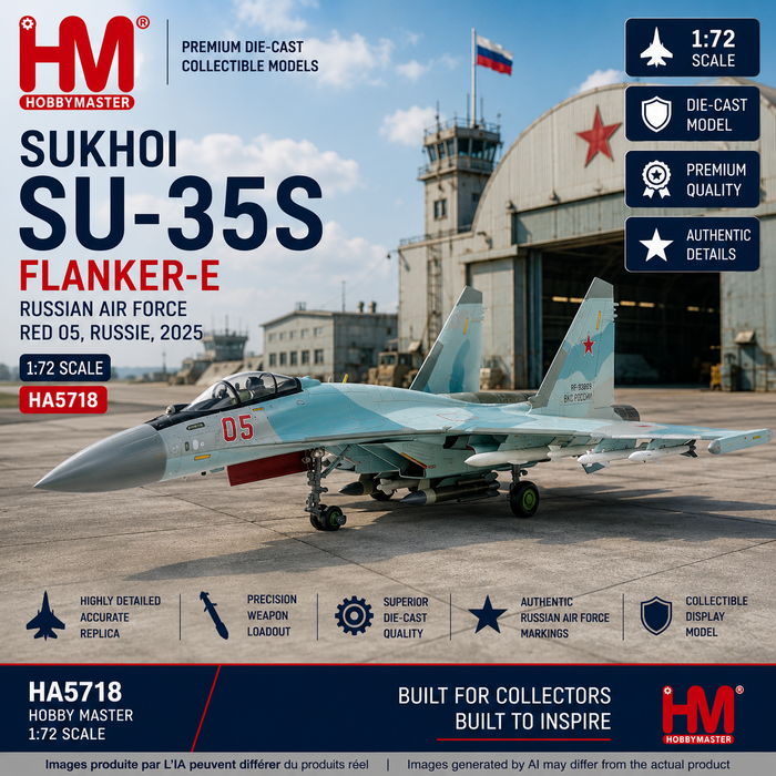 Sukhoi Su-35S Flanker-E / Russian Air Force, Black 904 Prototype, Akhtubinsk AB, Russia / HM 1:72 HA5717