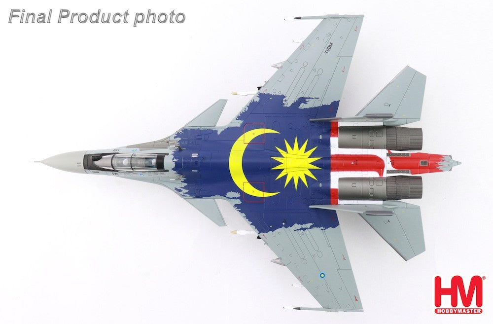 Sukhoi Su-30MKM Flanker-H / TUDM, M52-16, Malaysia, LIMA 2025 / HM 1:72 HA9513