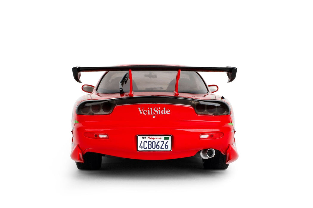 Fast & Furious Doms Mazda RX-7 - Red - Jada 1/18 - 38137 Passion DIecast