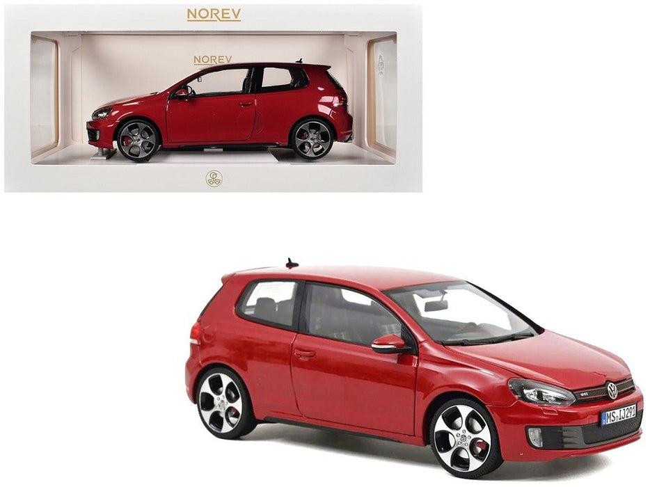 2009 Volkswagen Golf VI GTI Tornado Red - Norev - 1:18 - 188504 - Passion Diecast