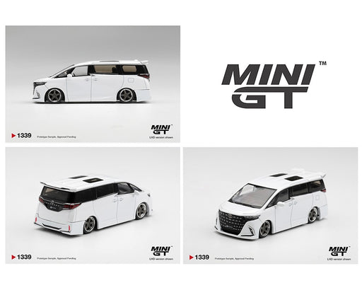 Toyota Alphard 40 KUHL - White - Mini GT - 1:64 - MGT01339 Passion Diecast
