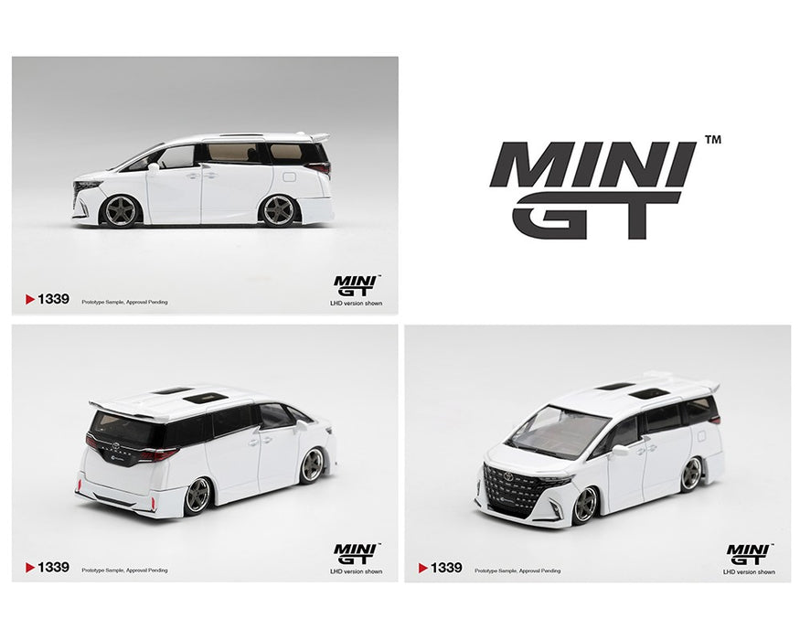 Toyota Alphard 40 KUHL - White - Mini GT - 1:64 - MGT01339 Passion Diecast
