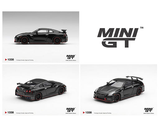 Nissan GT-R Nismo 2024 - Noire - Mini GT - 1:64 - MGT01338 Passion Diecast