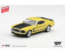 Ford Mustang Boss 302 1969 - Bright Yellow - Mini GT - 1:64 - MGT01342 Passion Diecast