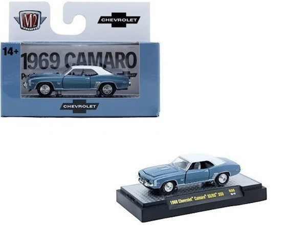 1969 Chevrolet Camaro SS/RS 350 - Detroit-Muscle Release 96 - M2 Machine - 1:64 - 32600-96 B Passion Diecast