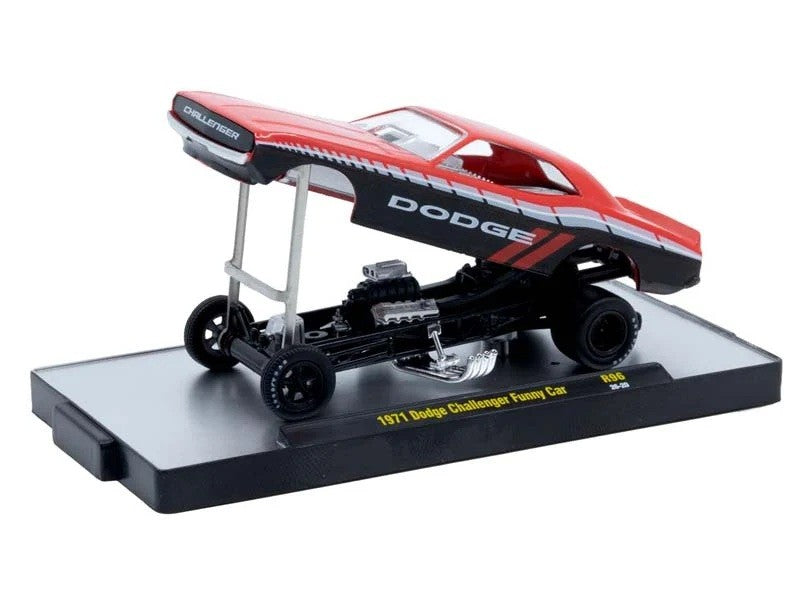 1971 Dodge Challenger Funny Car - Detroit-Muscle Release 96 - M2 Machine - 1:64 - 32600-96 D Passion Diecast