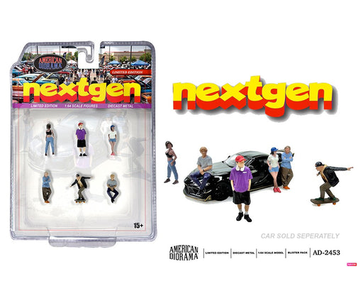 Figures - Nextgen Set of 6 - American Diorama - 1/64 - AD-2453 Passion Diecast