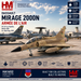 (Preorder)(Free shipping) Dassault Mirage 2000-D / Ukrainian Air Force, Ukraine, 2025, + decal / HM 1:72  HA1623