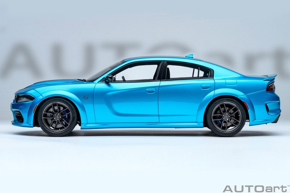 Dodge Charger SRT Hellcat Redeye Jailbreak (B5 Blue) - Autoart 1/18 - 71753 - Passion Diecast 
