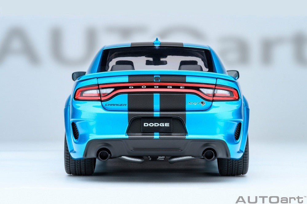 Dodge Charger SRT Hellcat Redeye Jailbreak (B5 Blue) - Autoart 1/18 - 71753 - Passion Diecast 