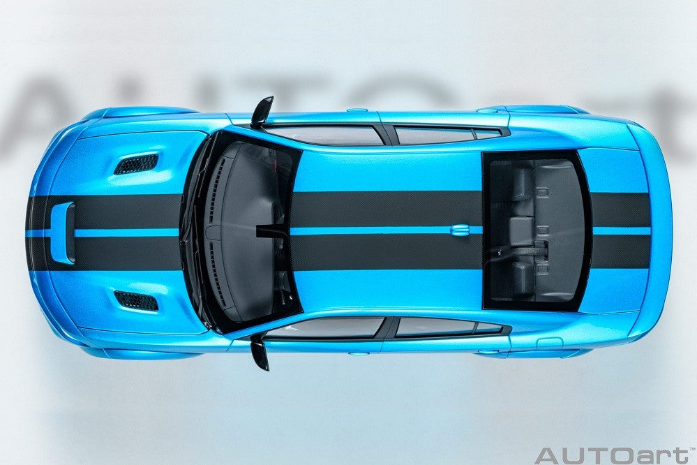 Dodge Charger SRT Hellcat Redeye Jailbreak (B5 Blue) - Autoart 1/18 - 71753 - Passion Diecast 