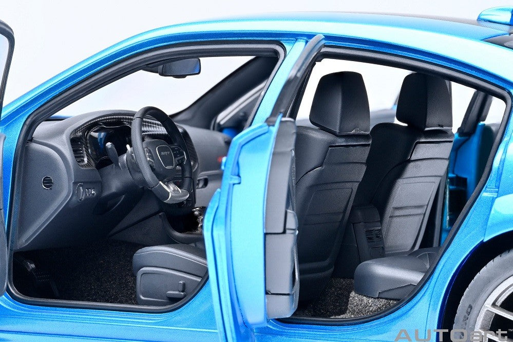 Dodge Charger SRT Hellcat Redeye Jailbreak (B5 Blue) - Autoart 1/18 - 71753 - Passion Diecast 