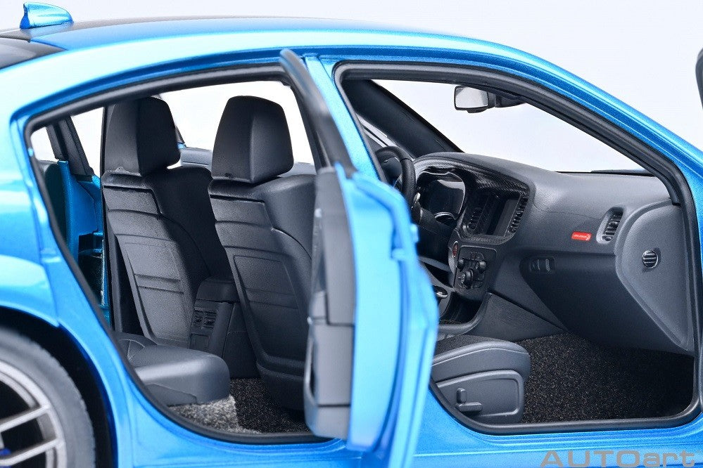 Dodge Charger SRT Hellcat Redeye Jailbreak (B5 Blue) - Autoart 1/18 - 71753 - Passion Diecast 
