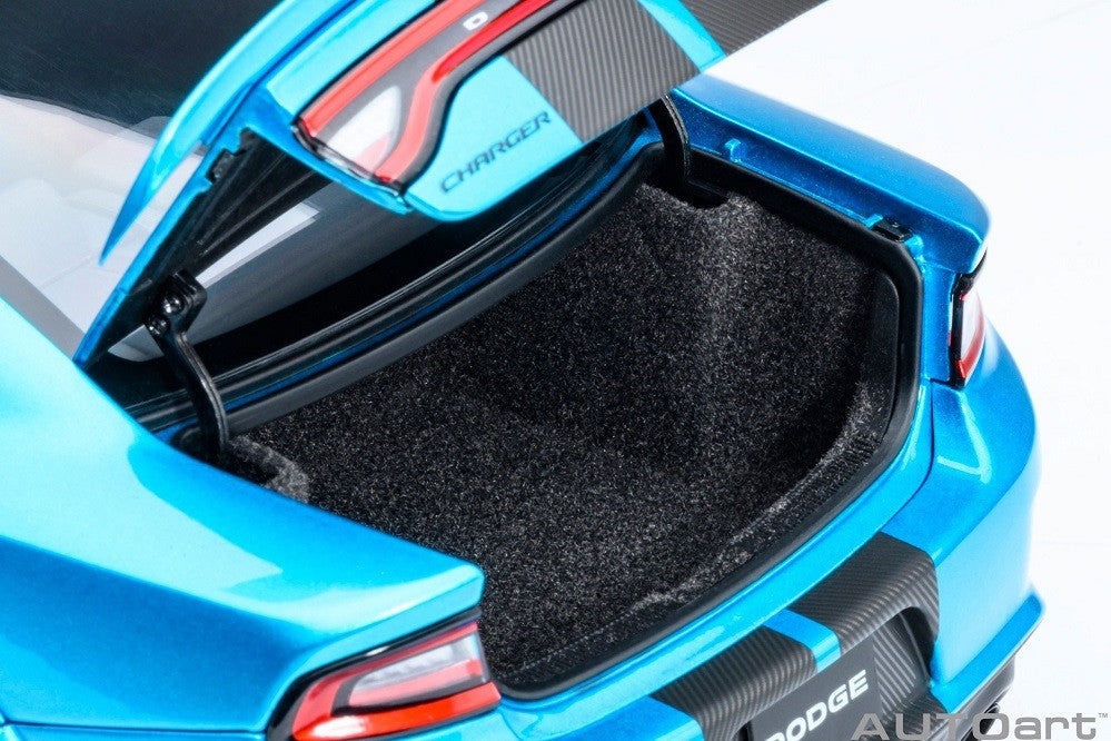 Dodge Charger SRT Hellcat Redeye Jailbreak (B5 Blue) - Autoart 1/18 - 71753 - Passion Diecast 