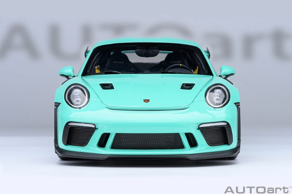 Porsche 911 (991.2) GT3 RS (Mint Green) - Autoart 1/18 - 78181 - Passion Diecast 