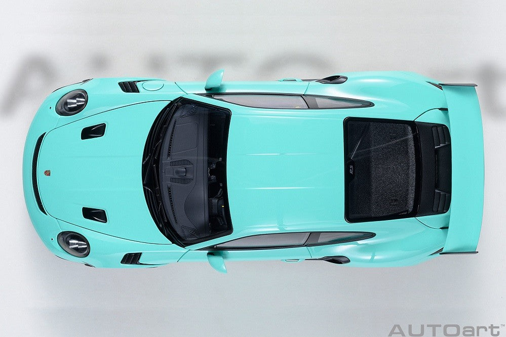 Porsche 911 (991.2) GT3 RS (Mint Green) - Autoart 1/18 - 78181 - Passion Diecast 