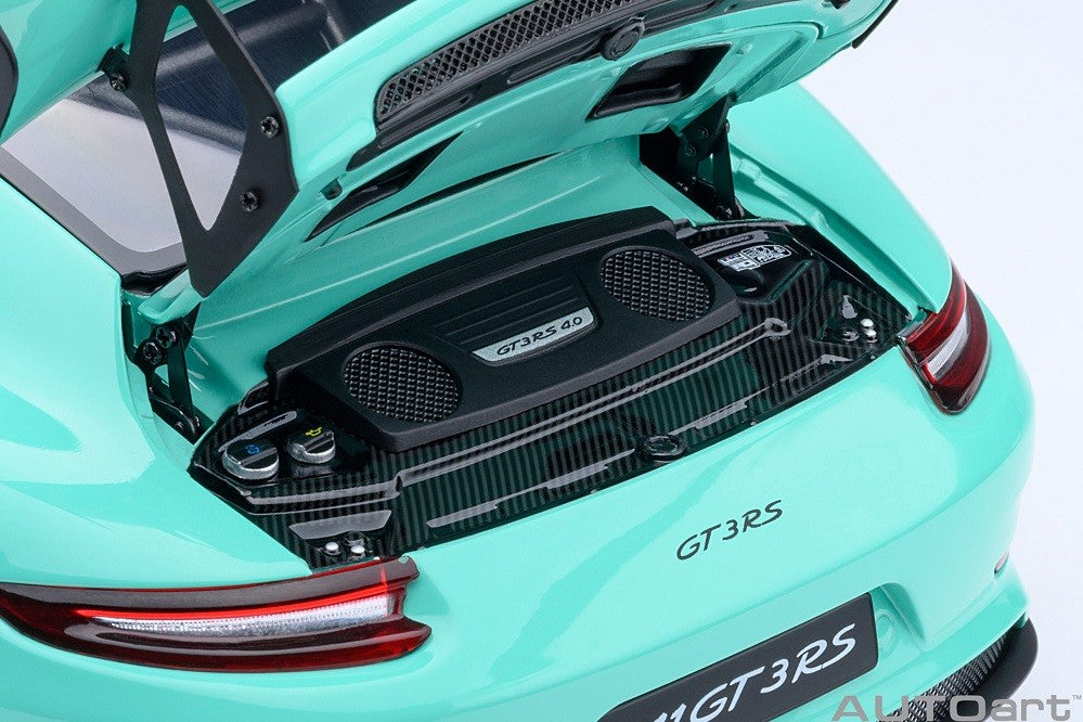 Porsche 911 (991.2) GT3 RS (Mint Green) - Autoart 1/18 - 78181 - Passion Diecast 