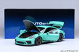 Porsche 911 (991.2) GT3 RS (Mint Green) - Autoart 1/18 - 78181 - Passion Diecast 