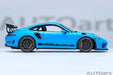 Porsche 911 (991.2) GT3 RS (Riviera Blue) - Autoart 1/18 - 78182 - Passion Diecast 