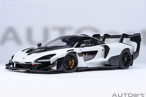 McLaren Senna GTR (Silica White) - Autoart 1/18 - 81953 - Passion Diecast 