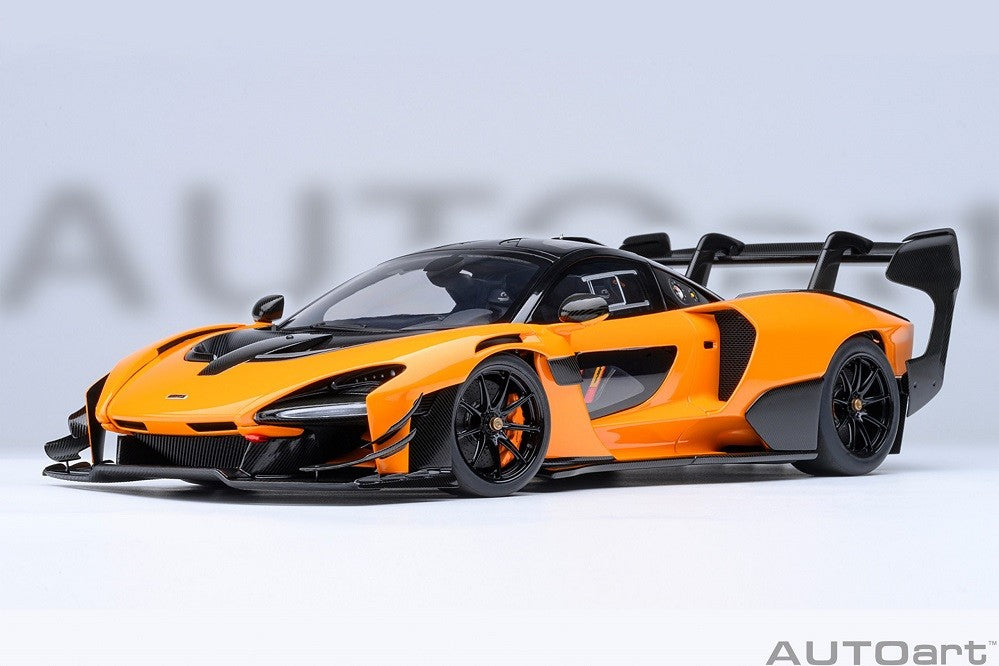 McLaren Senna GTR (Orange) - Autoart 1/18 - 81956  - Passion Diecast 