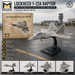 (Web only) Lockheed F-22A Raptor / USAF 1st FW, 94th FS Hat in the Ring, No. 03-4061, Langley AFB, VA / AFV 1:72 24222-05