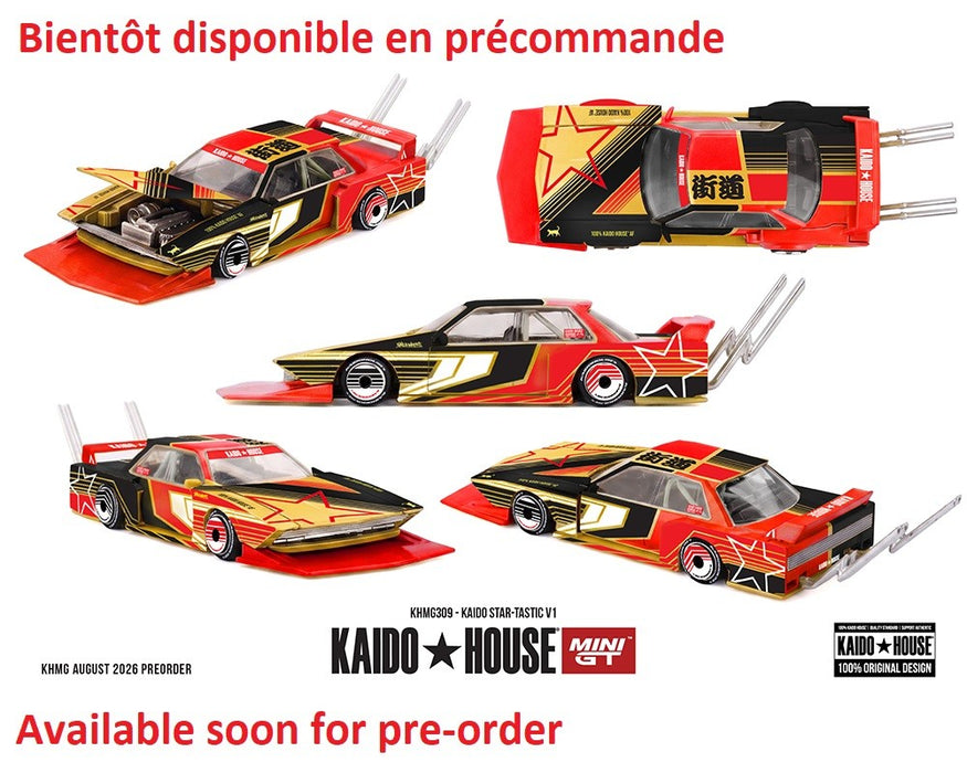 KAIDO STAR-TASTIC V1 - Mini GT & Kaido★House 1/64 - KHMG309 Passion Diecast