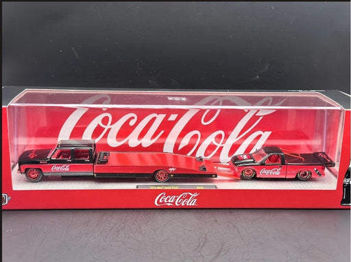 CHASE CAR 1973 GMC Ramp Truck & 1995 GMC Sonoma 15 - M2 1/64 - 56000-S05 AGR Passion Diecast
