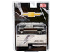 CHASE CAR 1978 Chevrolet Silverado K30 Crew Cab Fleetside Lifted - White & Black - IXO Models - 1:64 - IAPR1012GR