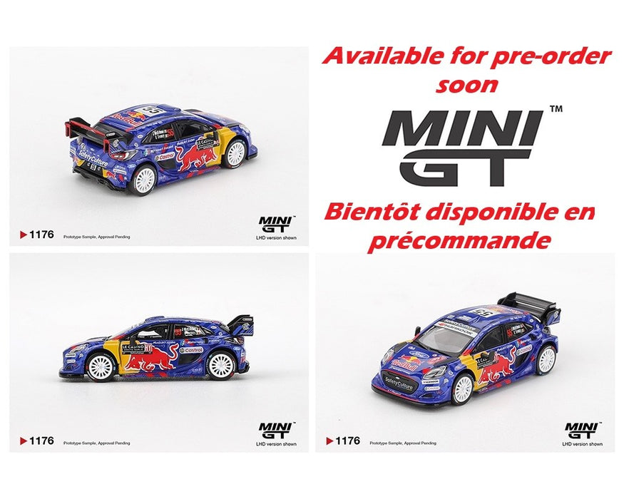 Ford Puma Rally1 No.55 M-Sport Ford WRT 2025 Rally Monte-Carlo - Mini GT - 1:64 - MGT01176 Passion Diecast
