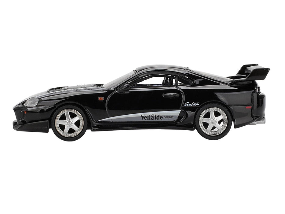 Toyota Supra VeilSide Combat V-II - Black - Mini GT - 1:64 - MGT01107 Passion Diecast