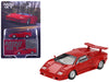 Lamborghini Countach 25th Anniversary - Red - Mini GT - 1:64 - MGT01192 Passion Diecast